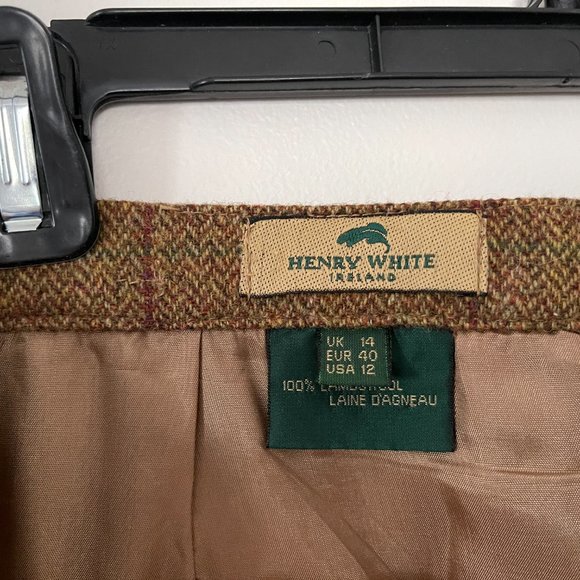 Henry White Vintage Lambswool Skirt - Picture 2 of 2